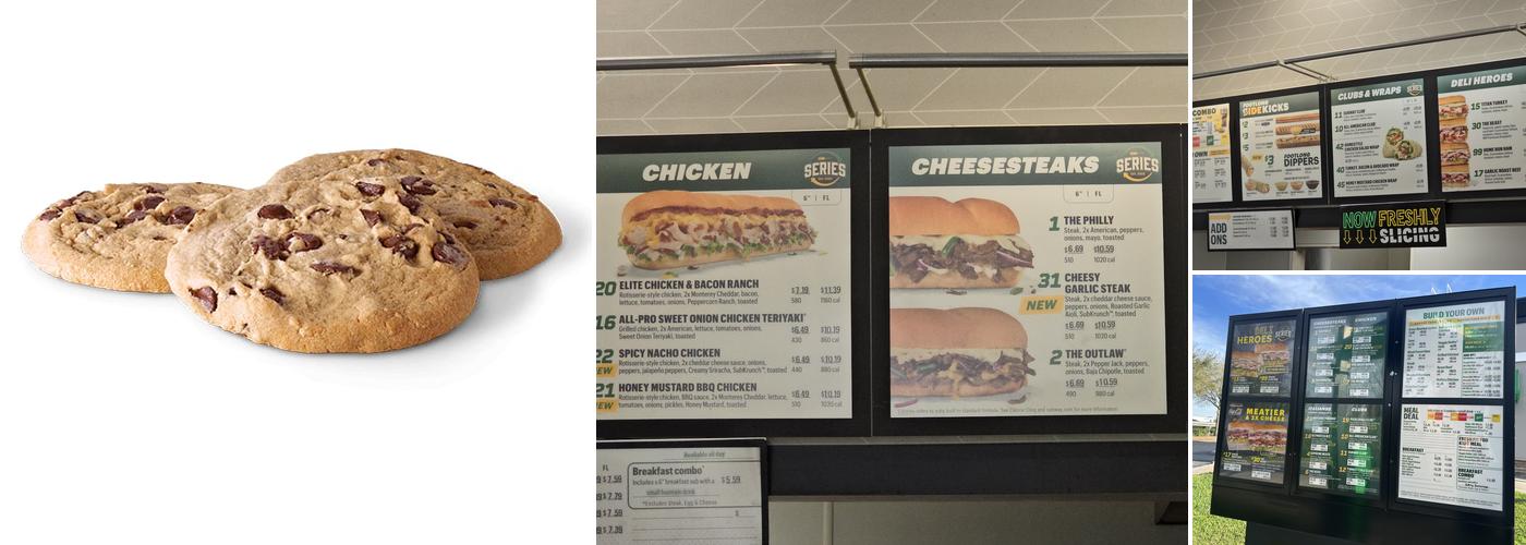 Subway Menu