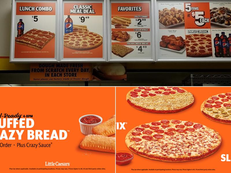 Little Caesars Pizza Menu