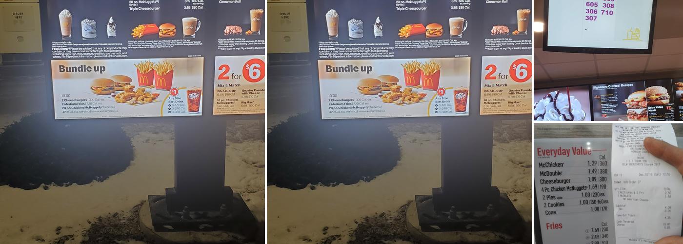 McDonald's Menu