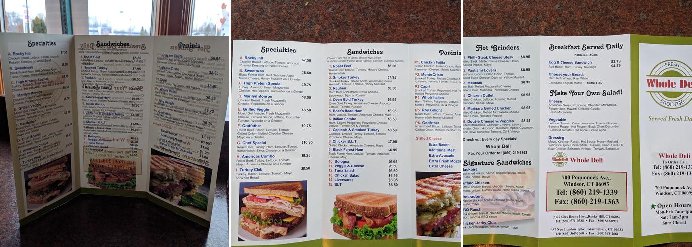 Dunkin' Menu
