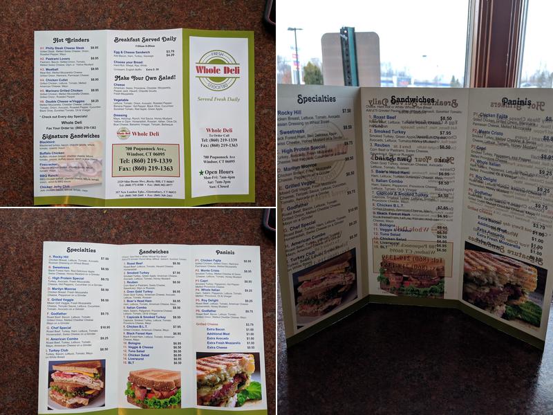 Dunkin' Menu