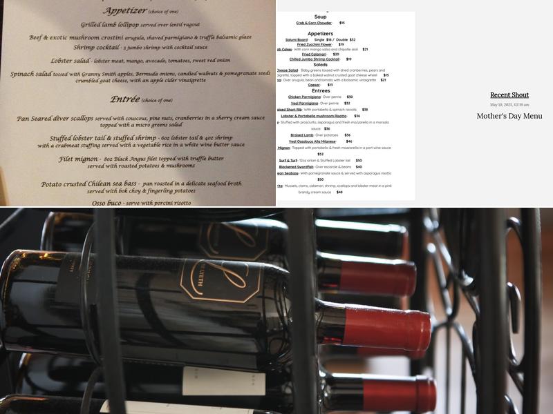 AriBella Menu