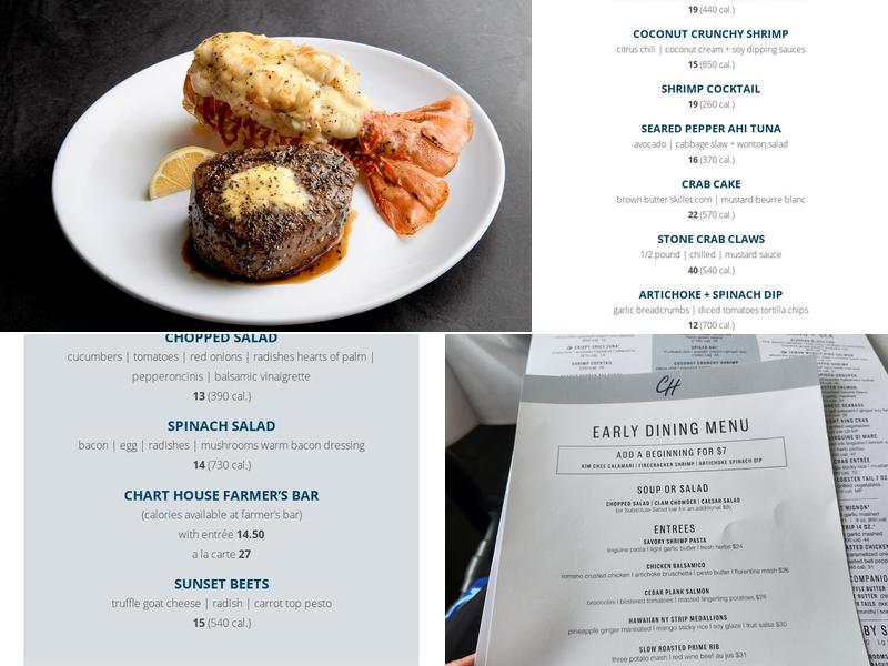 Chart House Menu