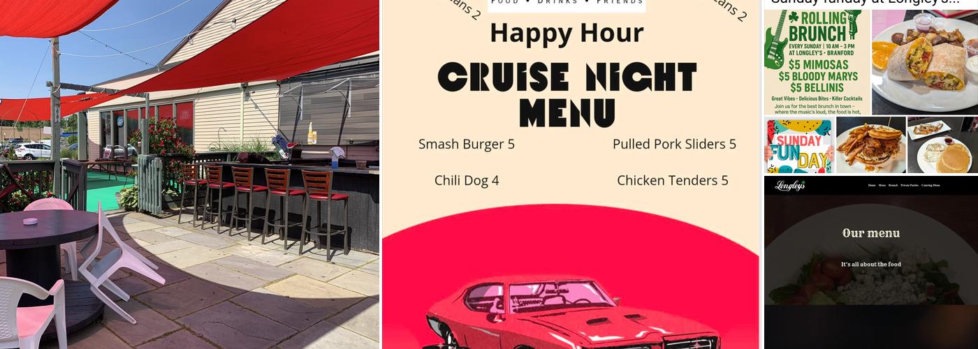 Longley's Restaurant Menu