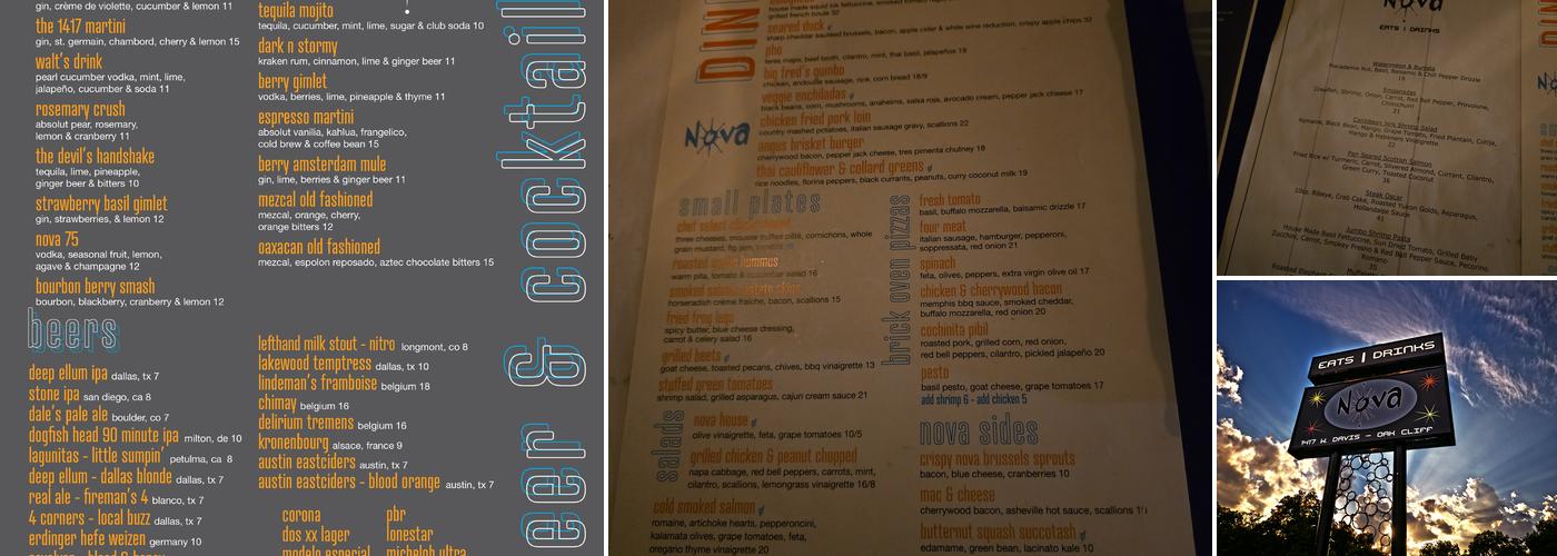 Nova Menu