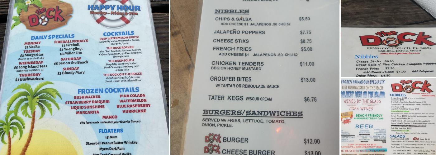 The Dock Menu