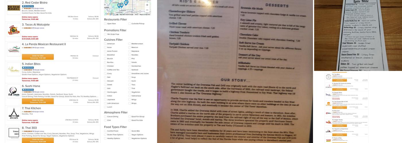 Overseas Pub & Grill Menu