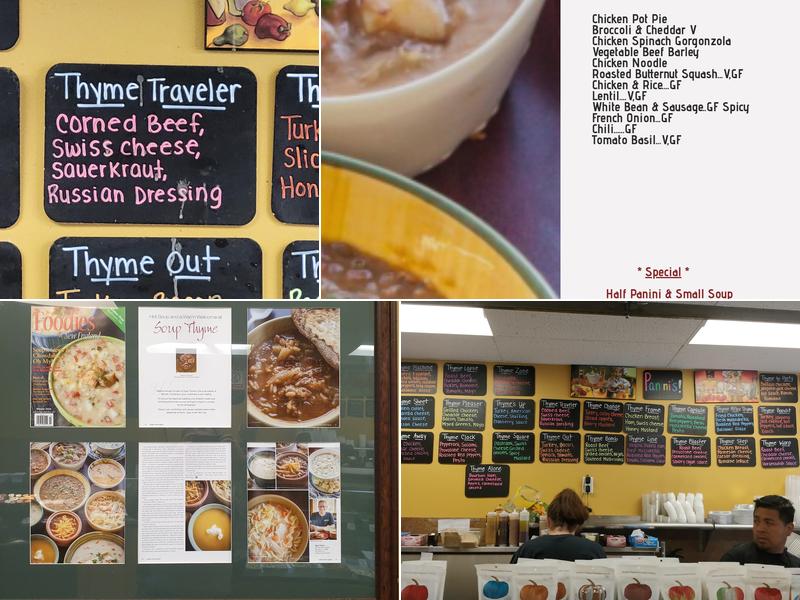 Soup Thyme Menu