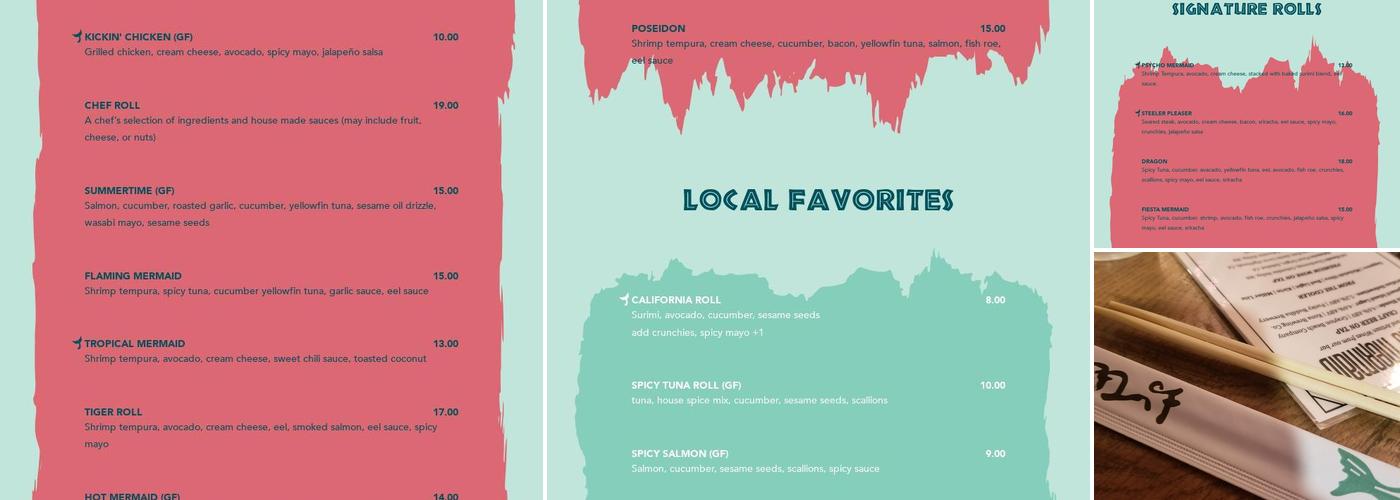 The Slippery Mermaid Navarre, FL Menu
