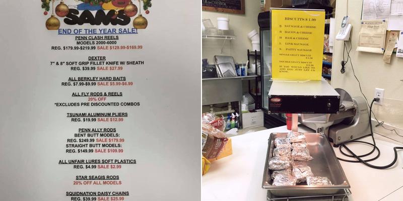 Sam's Deli Menu