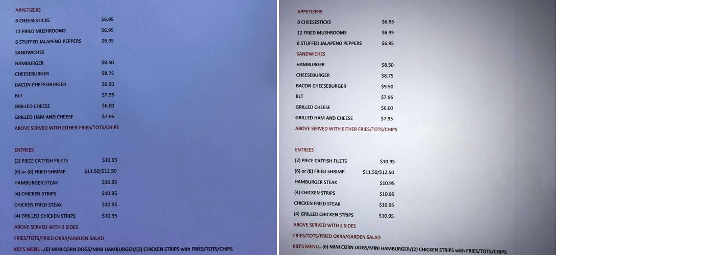 Lobo Cafe at Wolf Creek Menu