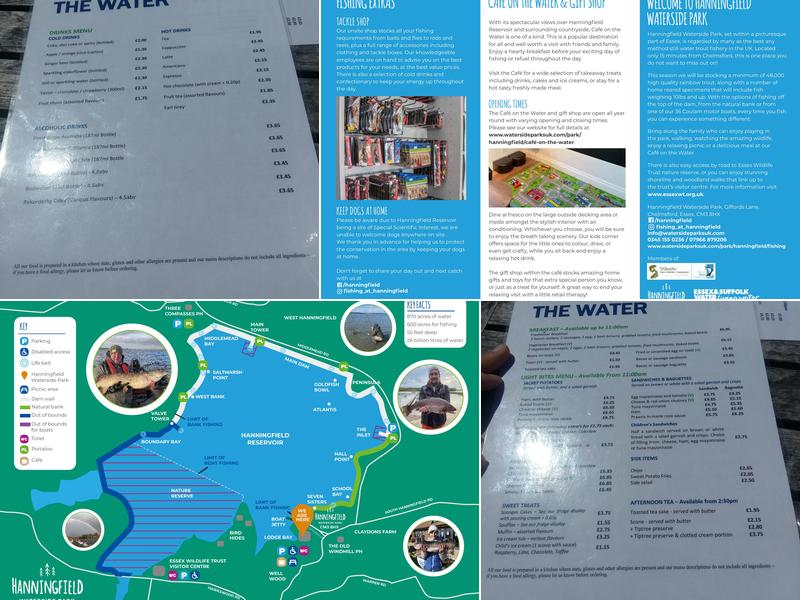 Cafe on the Water & Gift Shop Menu