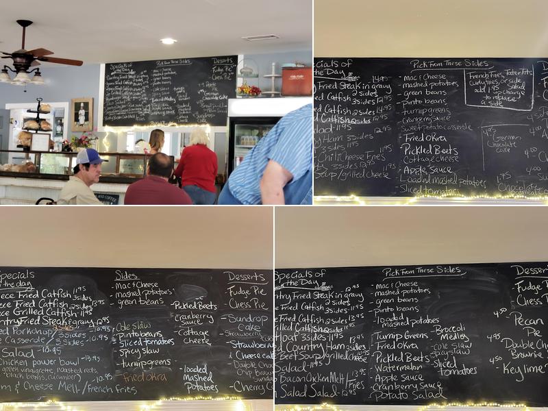 Simply Southern Cafe Menu