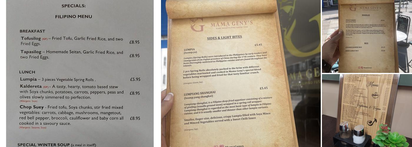 Kai-Vegan @ Café Mocha Menu