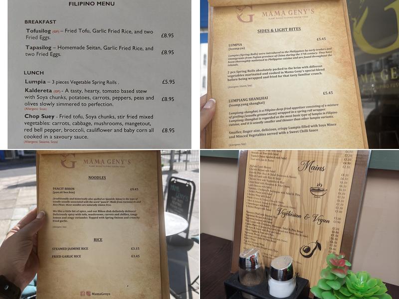 Kai-Vegan @ Café Mocha Menu