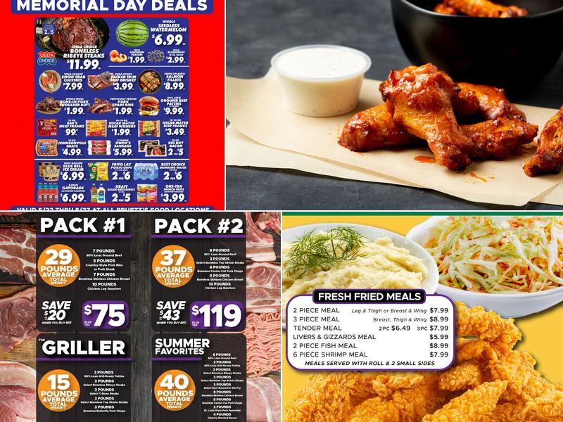 Simple Simon's Pizza Menu