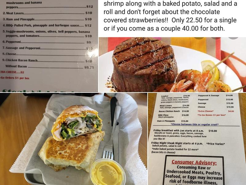 Aj's Bar & Grill Menu