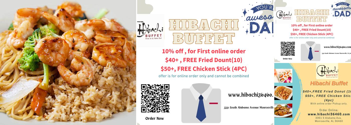 Hibachi Buffet Menu