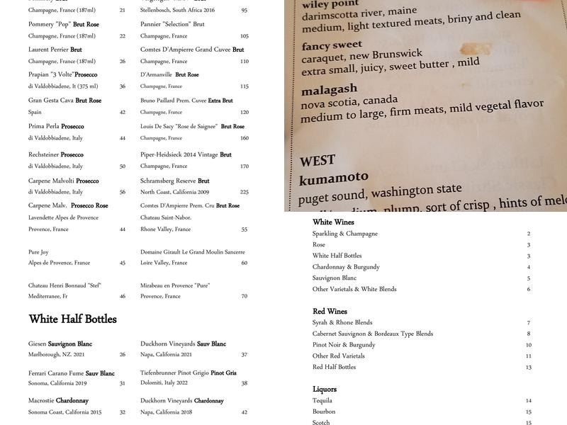 Ten Twenty Post Menu