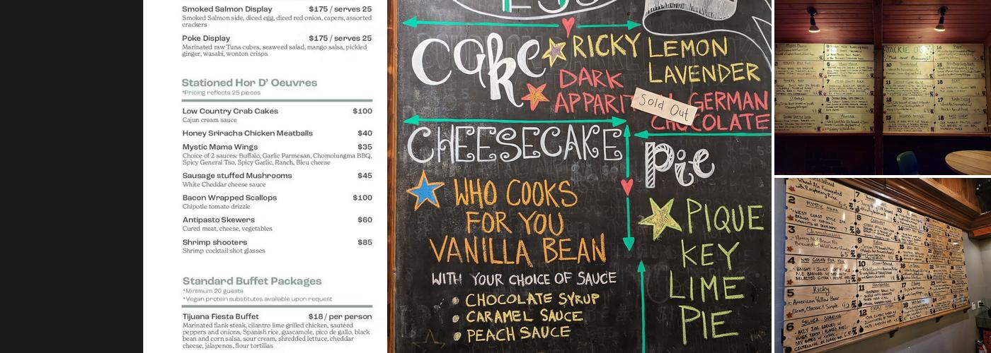 Jackie O's Public House Restaurant Menu