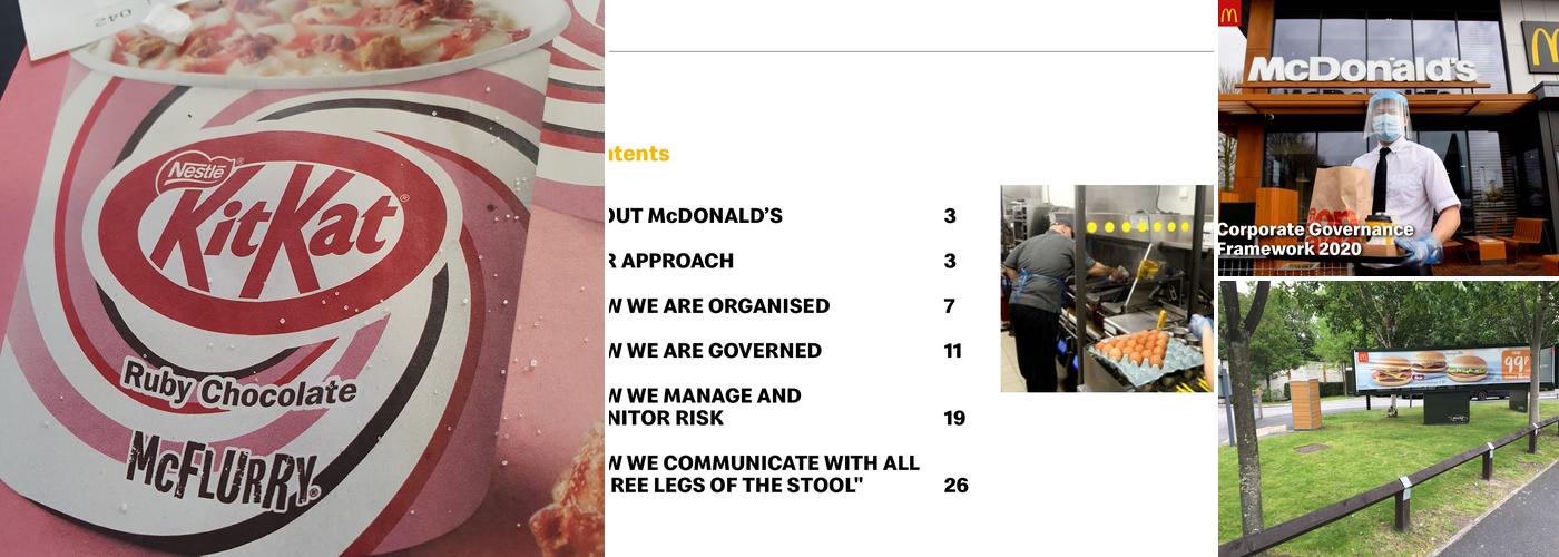 McDonald's Menu
