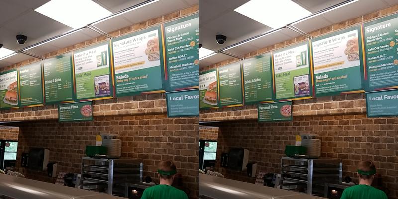 Subway Menu