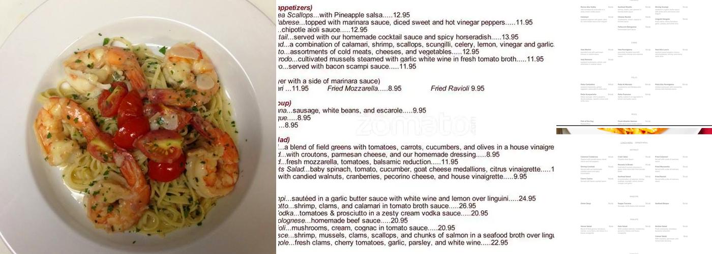 Primavera Menu