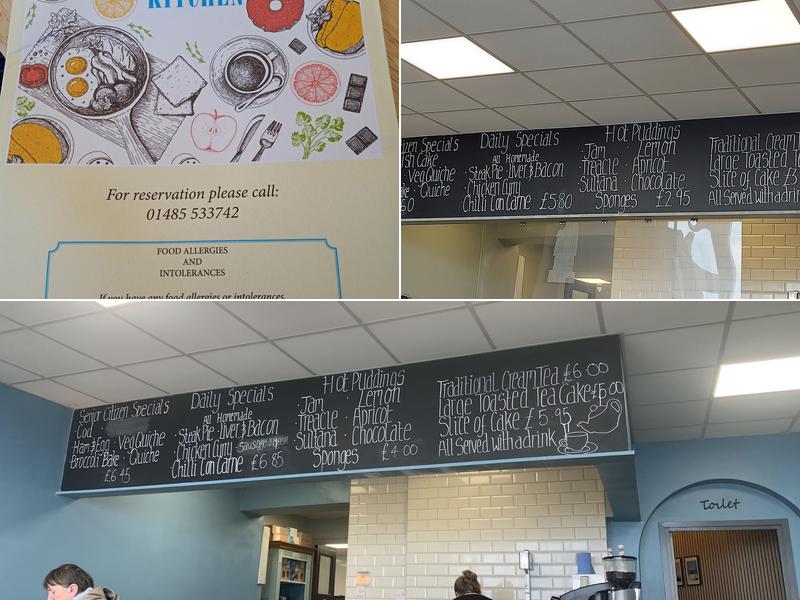 Becca's kitchen Menu