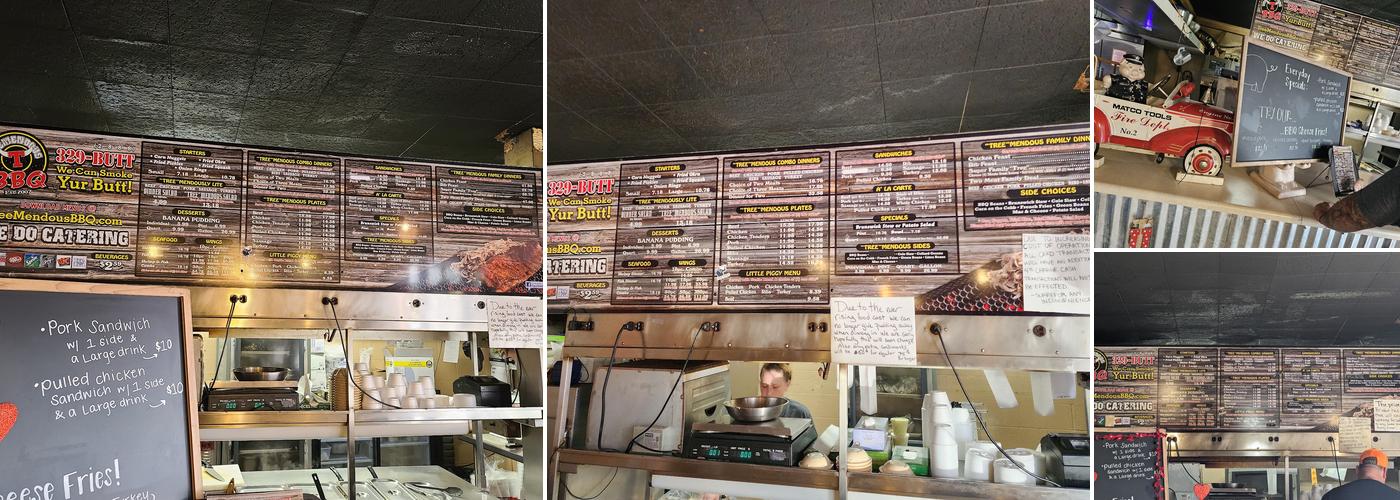 Treemendous BBQ & Catering Menu