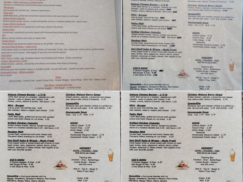 Coffeehouse Cafe Menu