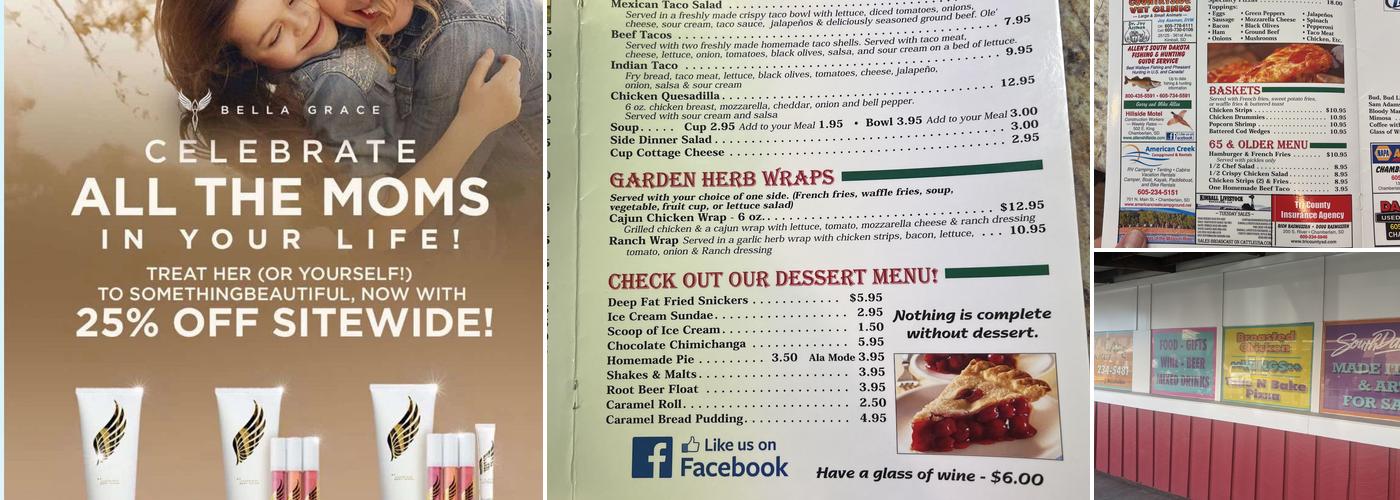 Main St Cafe & Market Menu