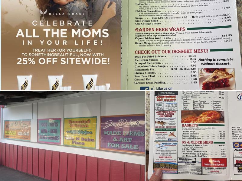 Main St Cafe & Market Menu