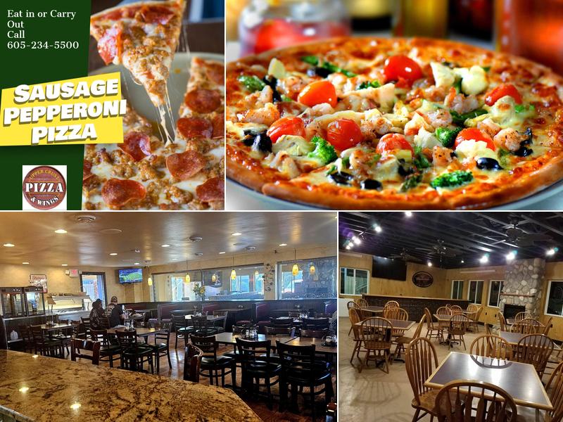 Upper Crust Pizza & Wings 221 W King St, Chamberlain