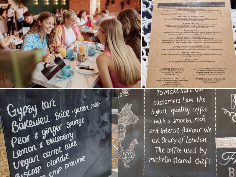 Oad Street Food and Crafts Menu