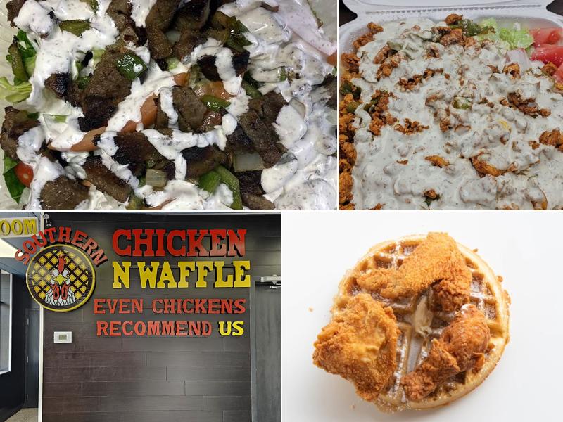 Southern chicken and waffle