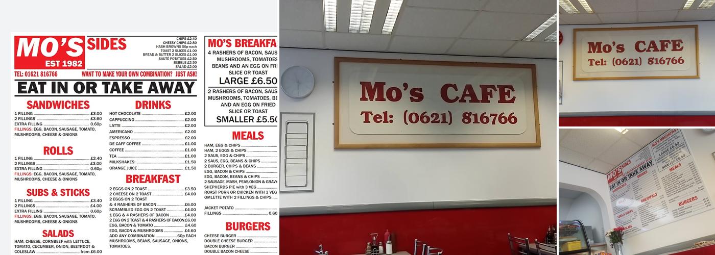 Mo's Cafe Menu