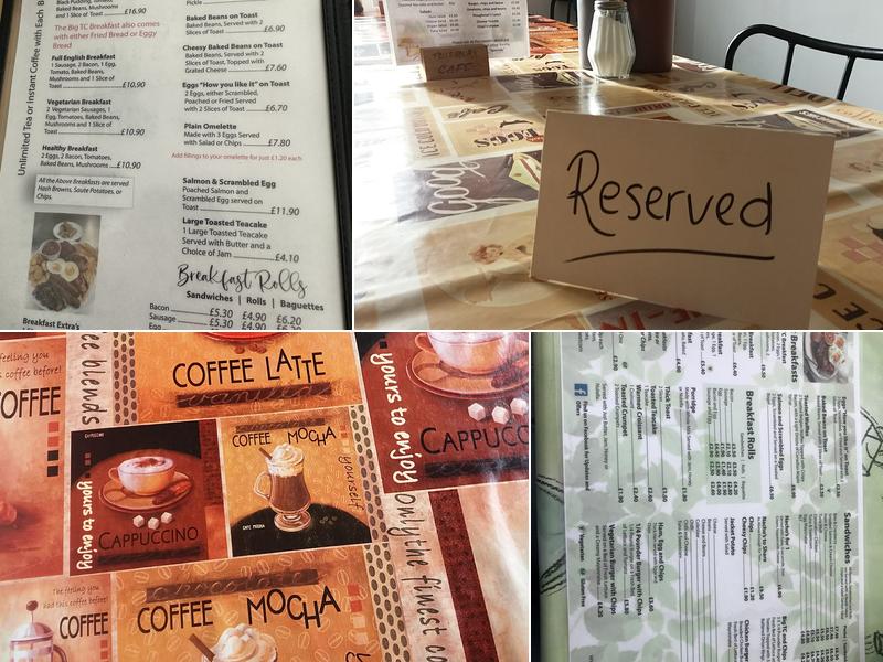 Tollesbury Cafe Menu