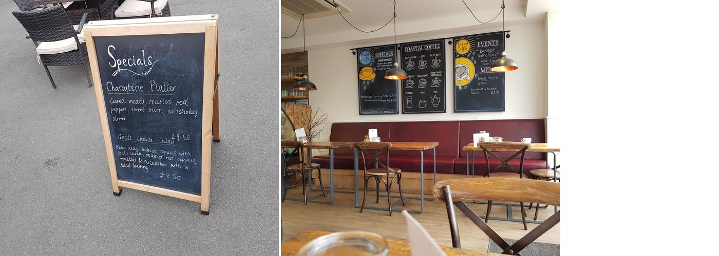 Coastal Coffee West Mersea Menu