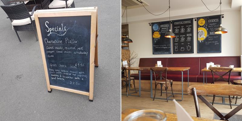 Coastal Coffee West Mersea Menu