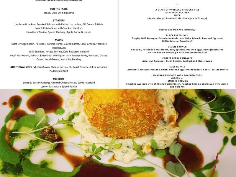 The Farm Cafe by Black Pig Menu