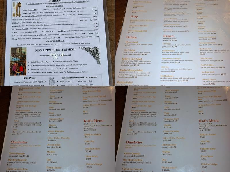 Junes Menu