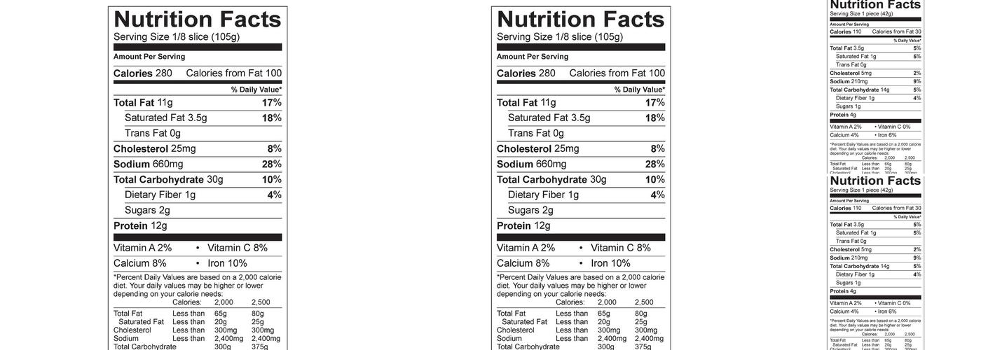 Simple Simon's Pizza Menu