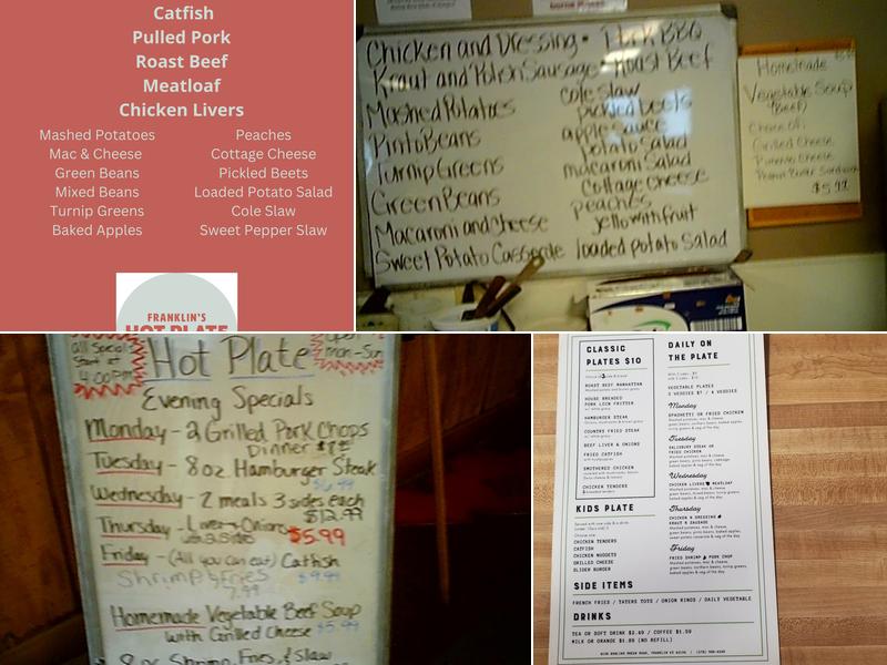 . Hot Plate Menu