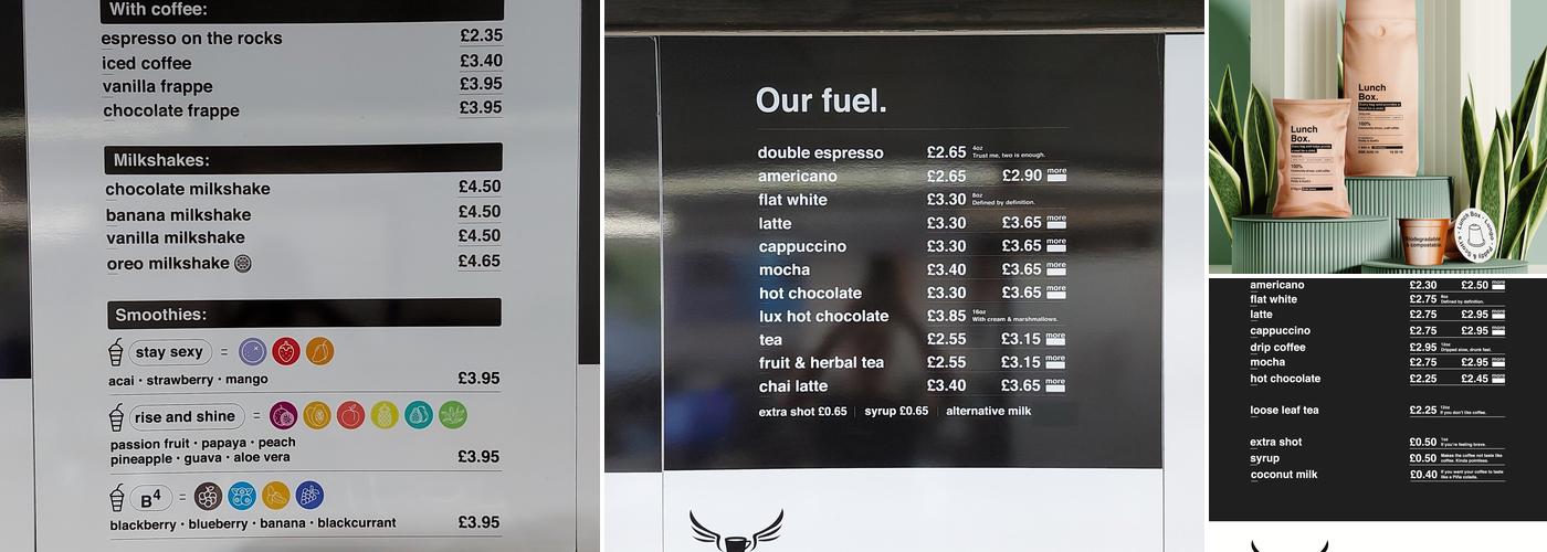 Paddy & Scott's • Hadleigh Menu