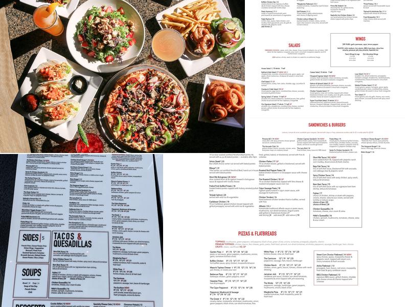 Jonathan's Grille Menu