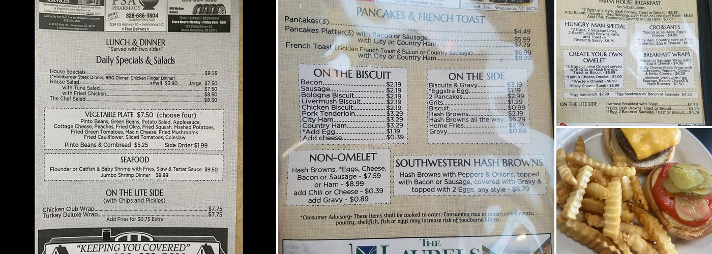 Breakfast Shoppe Menu
