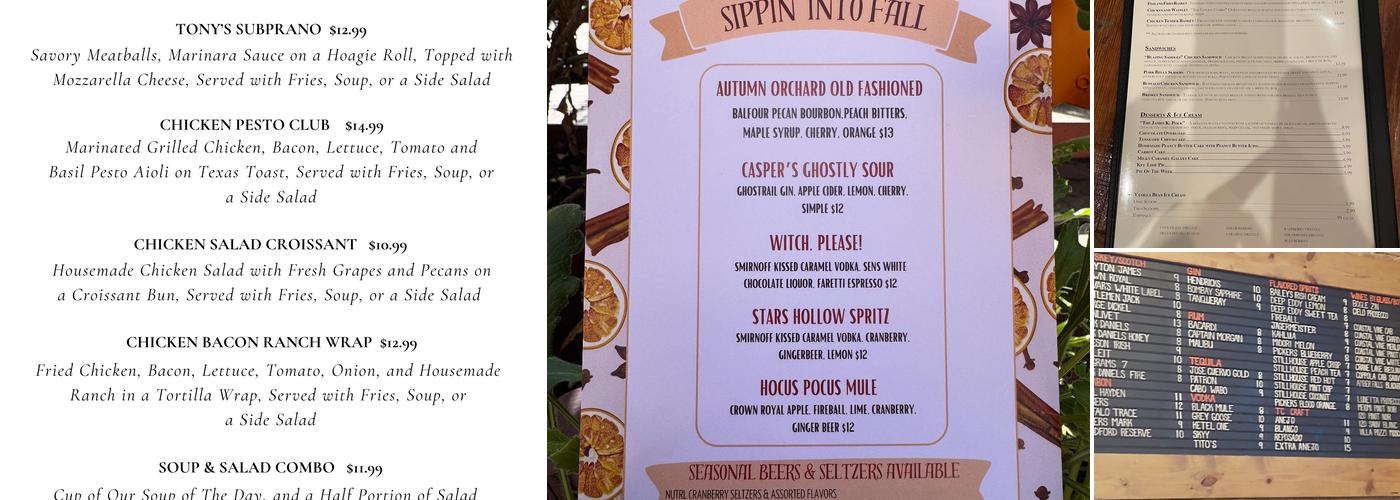 Southern Tré Steakhouse The Original Menu