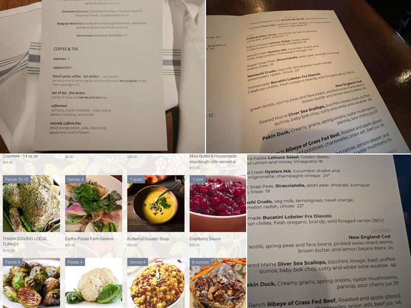 Community Table Menu