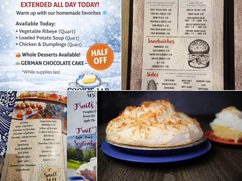Cookie Jar Cafe Menu