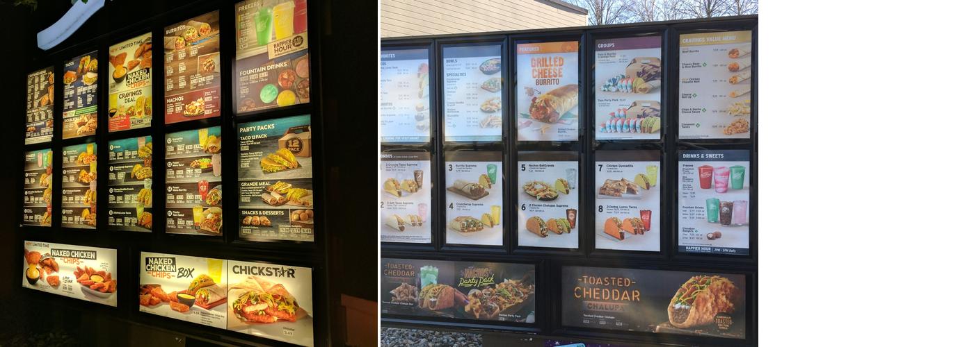 Taco Bell Menu